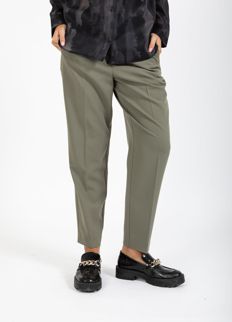 Coster Copenhagen BUKSER STELLA FIT - STELLA FIT Pants Moss Green - 469