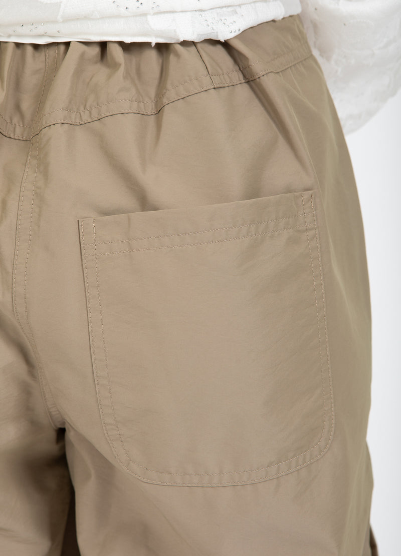 Coster Copenhagen CARGO BUKSER - SILLE FIT Pants Desert sand - 329