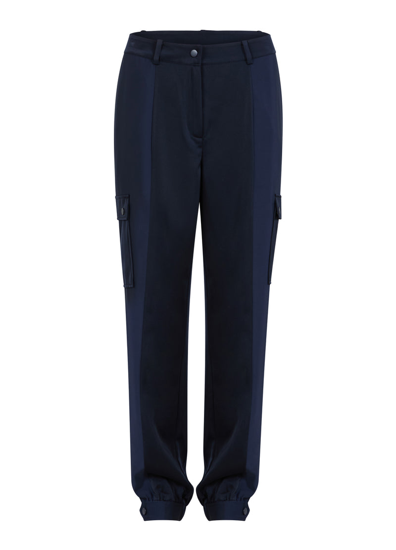 Coster Copenhagen  CARGO BUKSER - STELLA PASFORM Pants Dark blue - 579