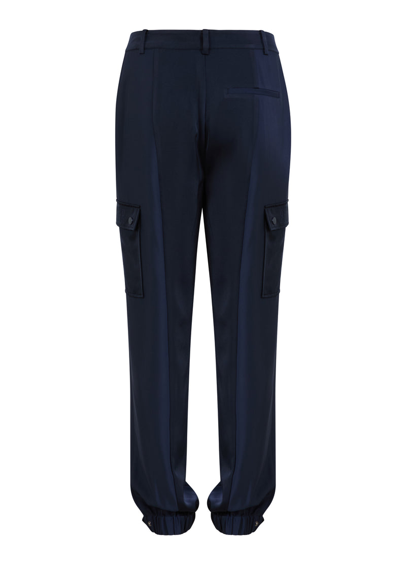 Coster Copenhagen  CARGO BUKSER - STELLA PASFORM Pants Dark blue - 579