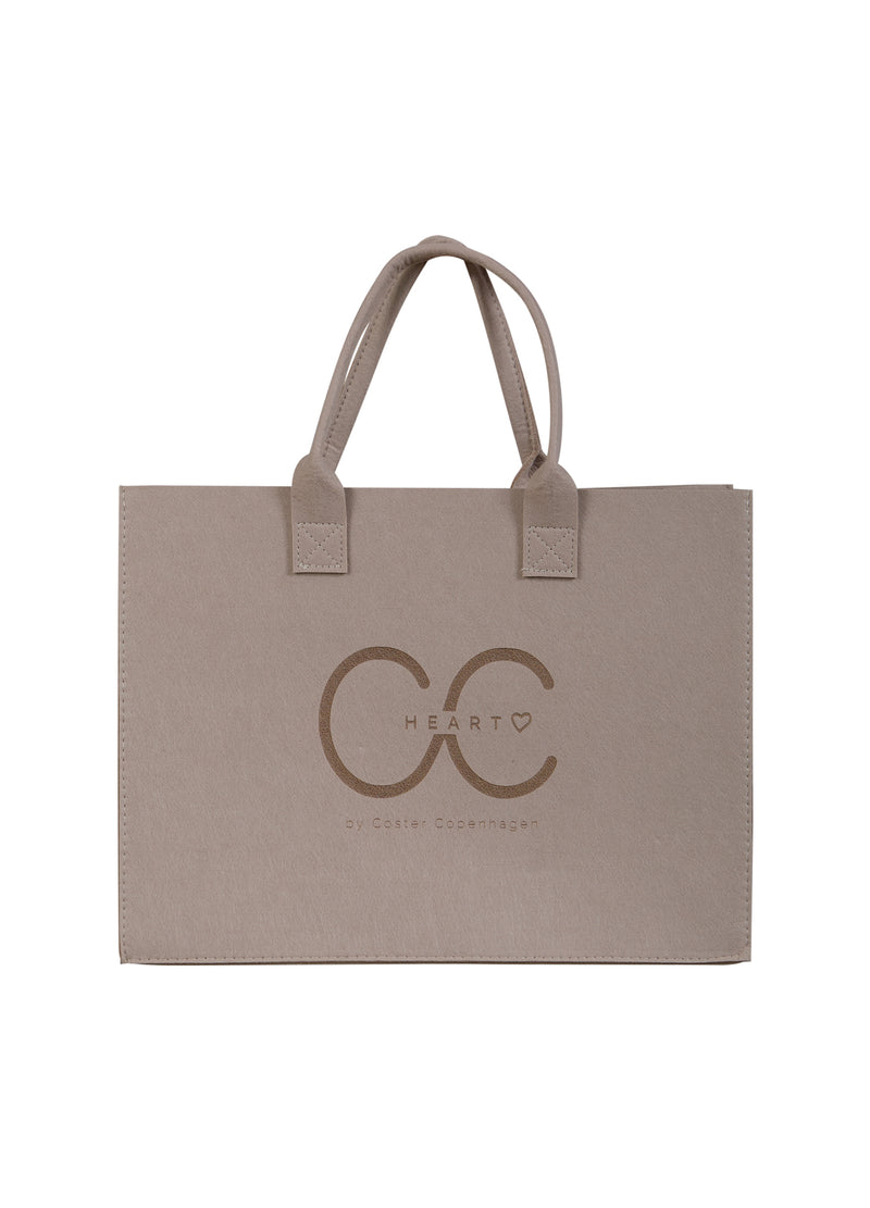 CC Heart CCH shopping bag Accessories Camel - 307