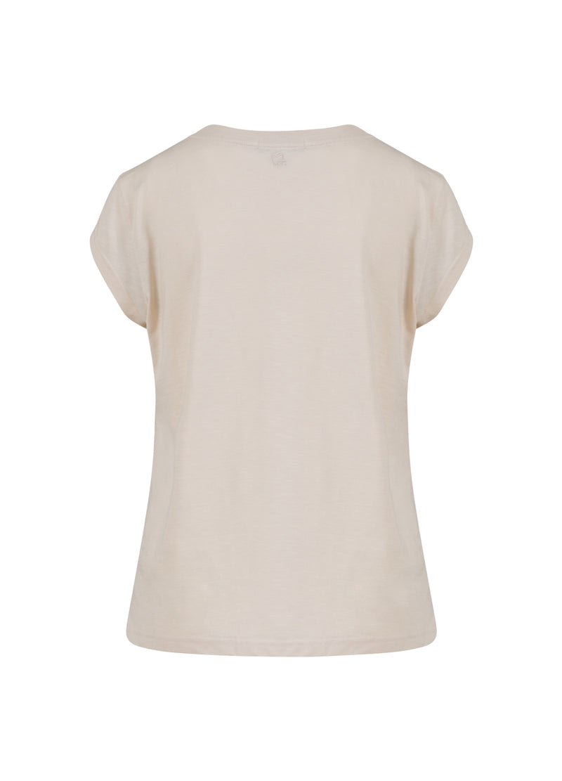 CC Heart CC HEART ART T-SHIRT - KORT ÆRME T-Shirt Creme - 241