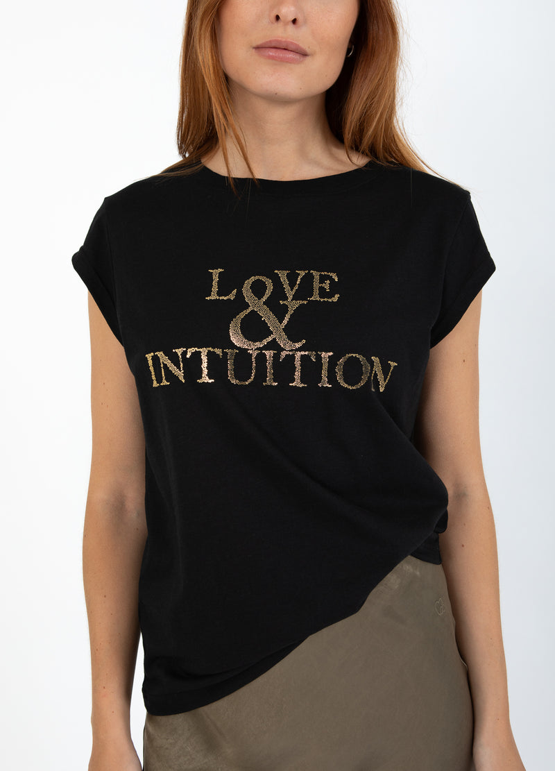 CC Heart CC HEART ALFI T-SHIRT - KORT ÆRME T-Shirt Black - 100