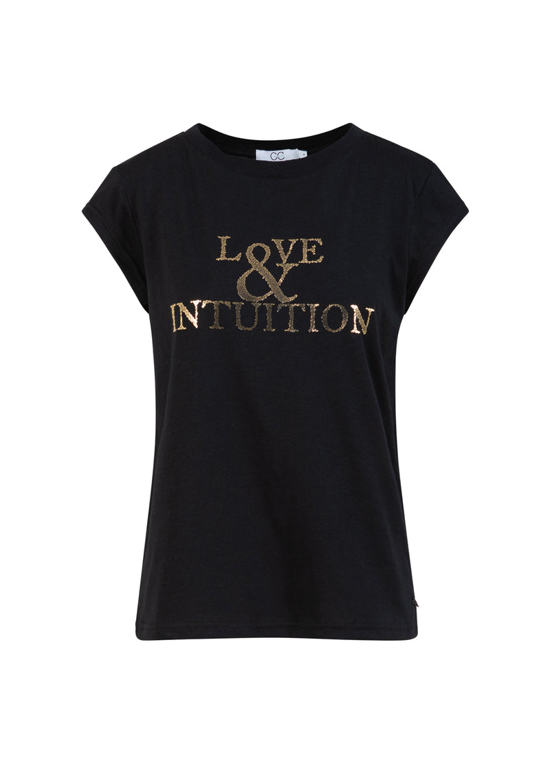 CC Heart CC HEART ALFI T-SHIRT - KORT ÆRME T-Shirt Black - 100