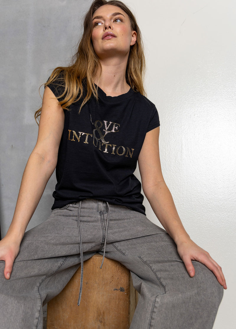 CC Heart CC HEART ALFI T-SHIRT - KORT ÆRME T-Shirt Black - 100