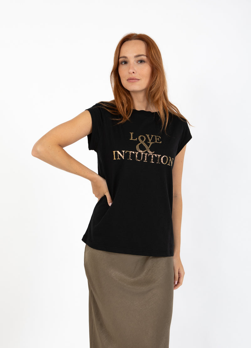 CC Heart CC HEART ALFI T-SHIRT - KORT ÆRME T-Shirt Black - 100