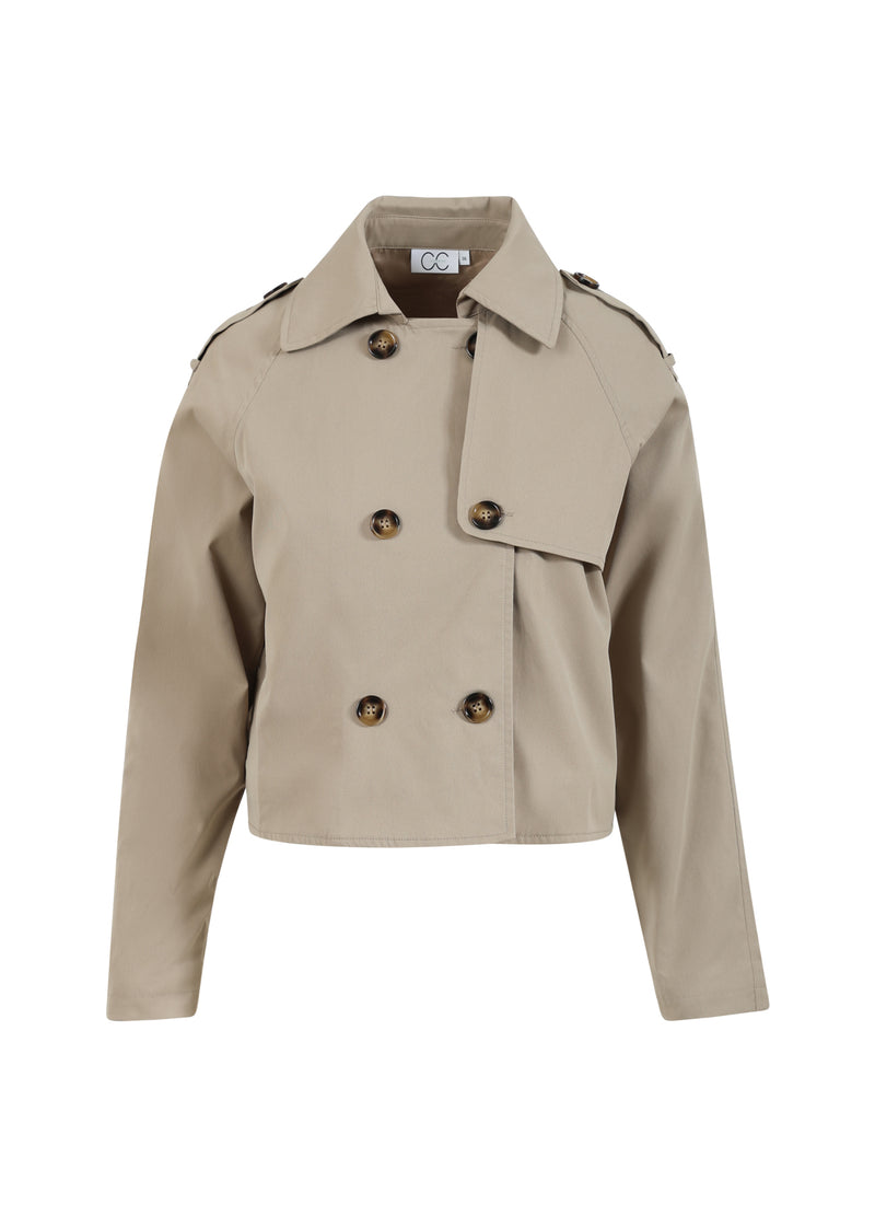 CC Heart CC HEART ALICIA KORT TRENCHCOAT Outerwear Sand olive - 406