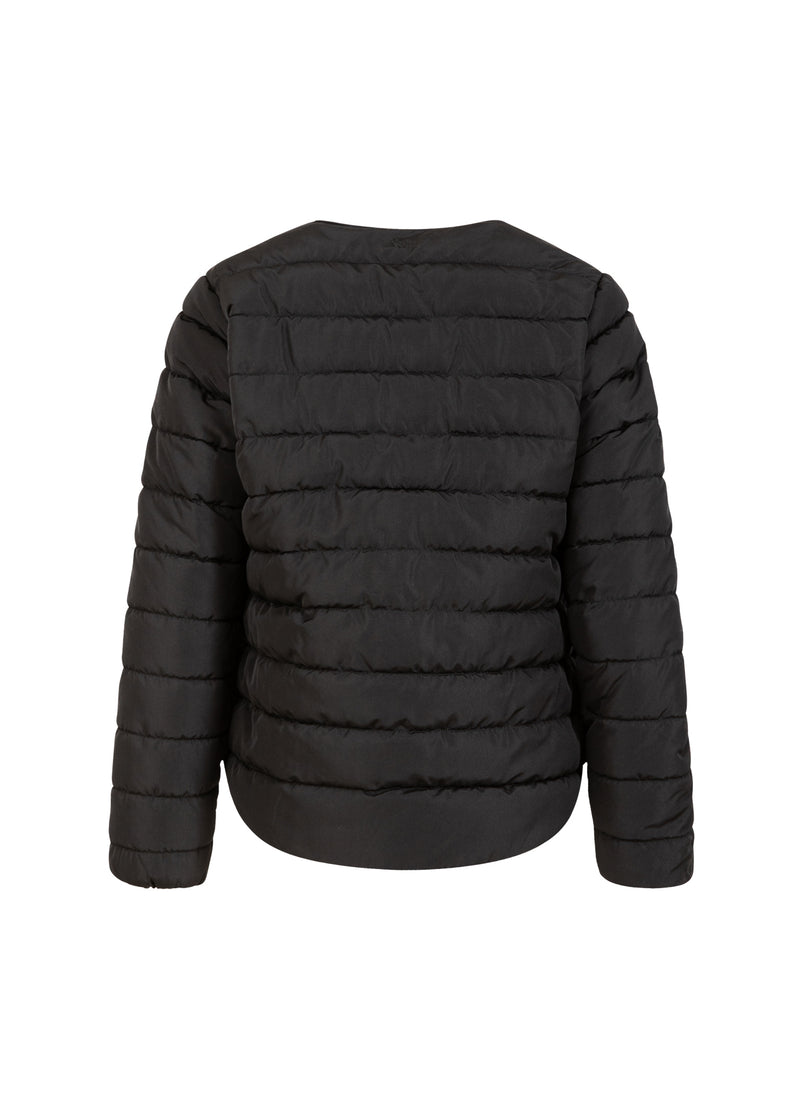 CC Heart CC HEART ASTA QUILTET SLANK JAKKE Outerwear Black - 100