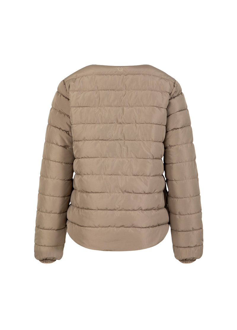 CC Heart CC HEART ASTA QUILTET SLANK JAKKE Outerwear Sand - 251