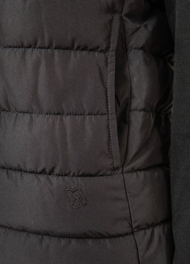 CC Heart CC HEART ASTA QUILTET VEST Outerwear Black - 100