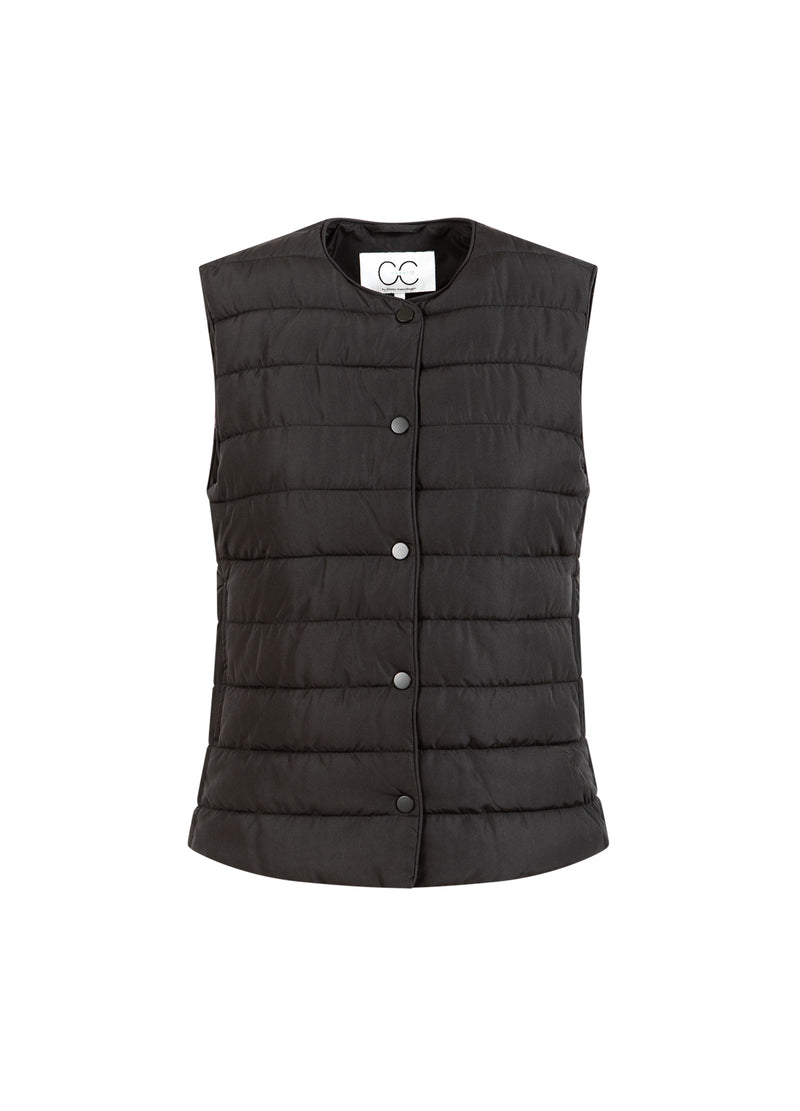 CC Heart CC HEART ASTA QUILTET VEST Outerwear Black - 100