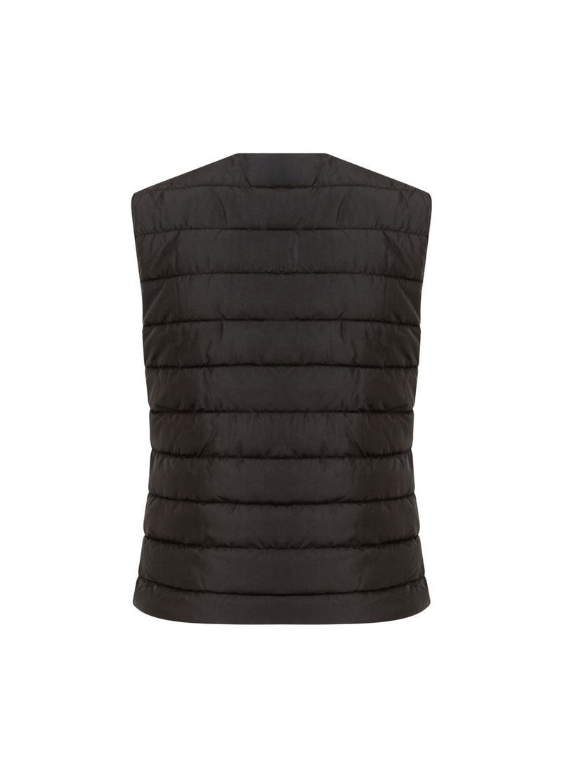 CC Heart CC HEART ASTA QUILTET VEST Outerwear Black - 100