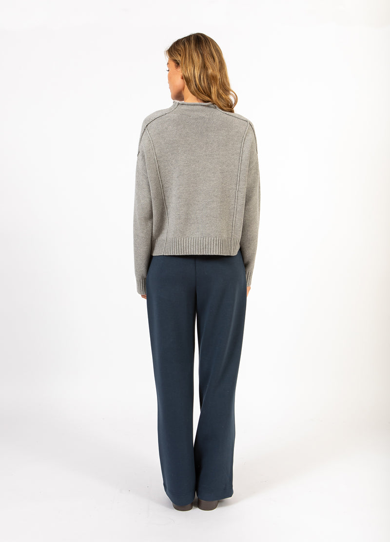 CC Heart CC HEART AVERY TURTLENECK Knitwear Grey Melange - 182
