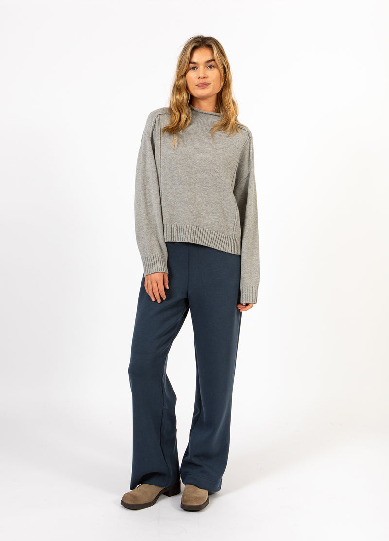 CC Heart CC HEART AVERY TURTLENECK Knitwear Grey Melange - 182