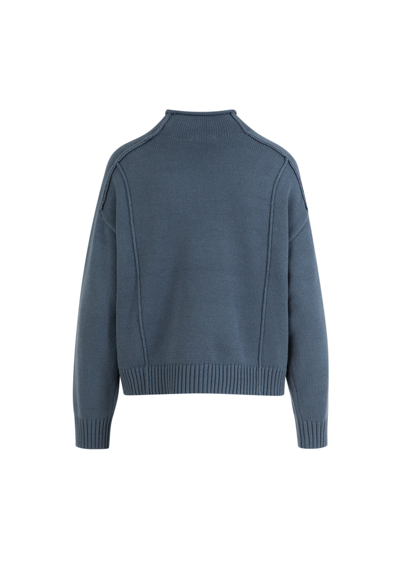 CC Heart CC HEART AVERY TURTLENECK Knitwear Mid blue - 572