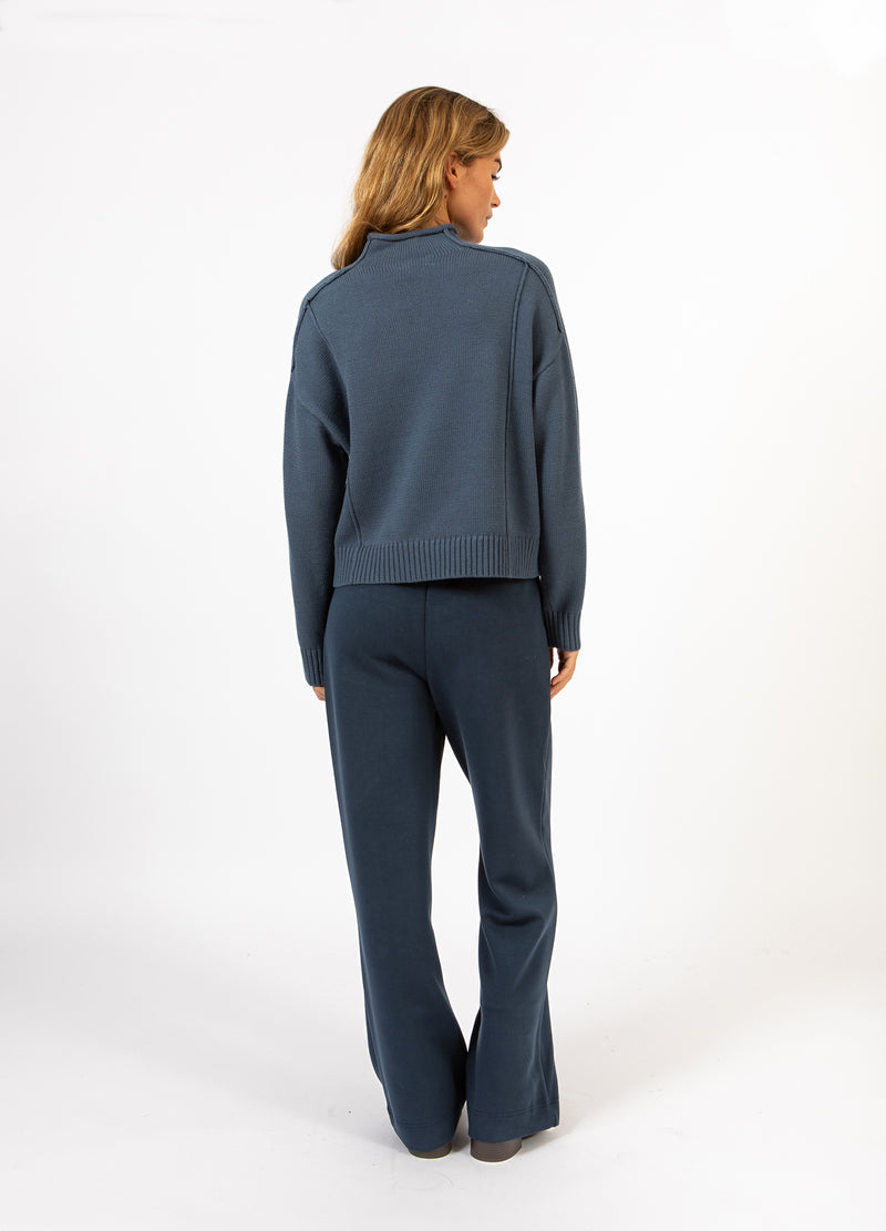 CC Heart CC HEART AVERY TURTLENECK Knitwear Mid blue - 572