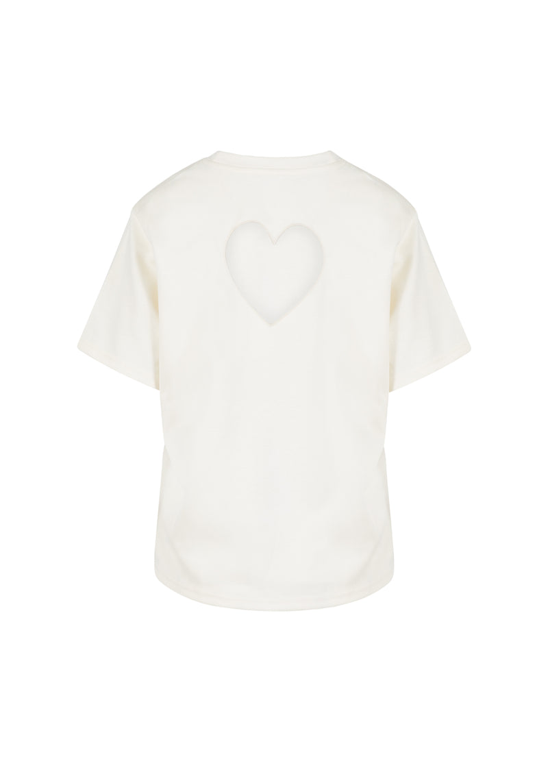 Coster Copenhagen CC HEART BEA SWEATBLUSE Shirt/Blouse Off white - 201