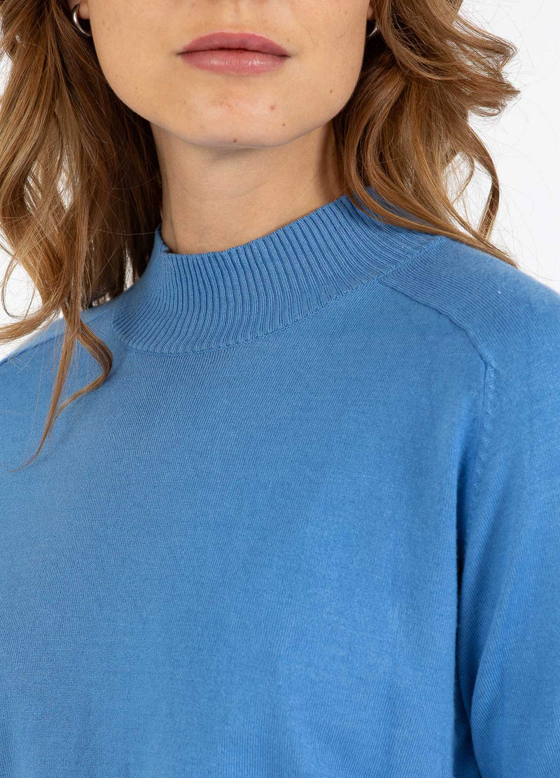 CC Heart CC HEART BELLA TURTLENECK Knitwear Dream blue - 529