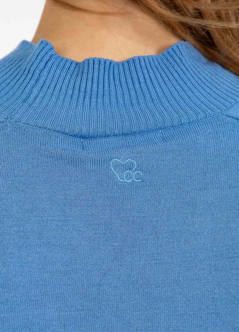 CC Heart CC HEART BELLA TURTLENECK Knitwear Dream blue - 529