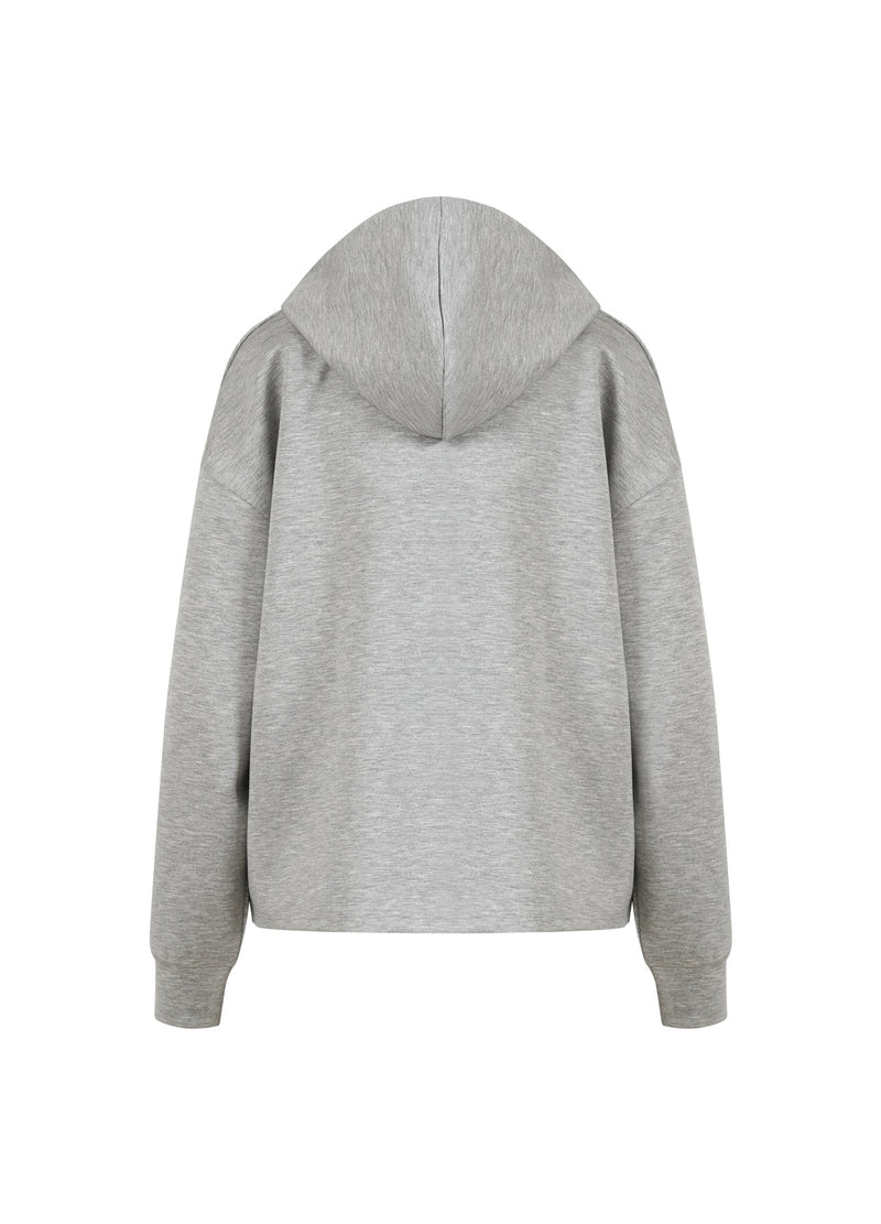 CC Heart CC HEART BILLIE SWEAT HÆTTETRØJE Shirt/Blouse Light grey melange - 129