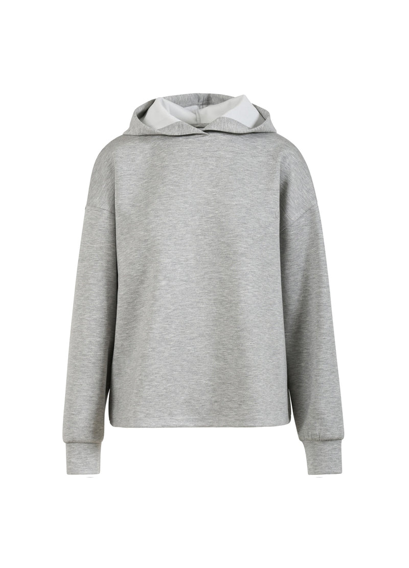 CC Heart CC HEART BILLIE SWEAT HÆTTETRØJE Shirt/Blouse Light grey melange - 129