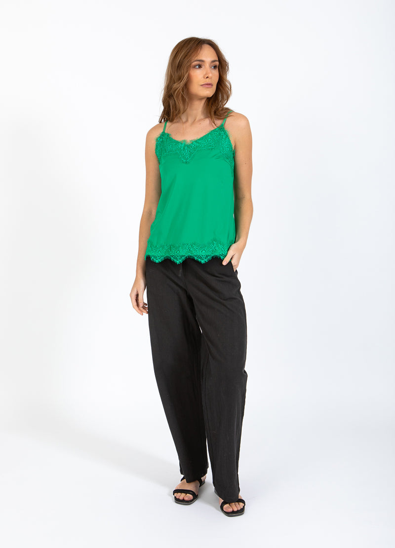 CC Heart CC HEART BLONDETOP Top - Short sleeve Emerald green - 402