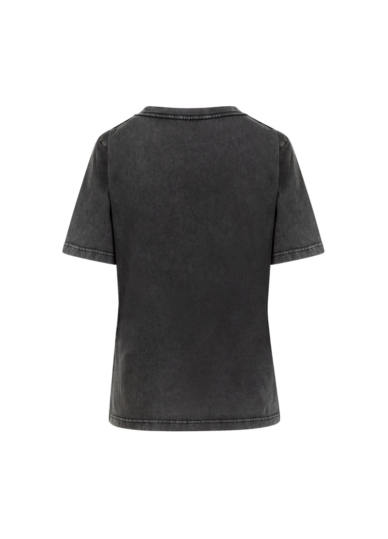 CC Heart CC HEART COLLEGE T-SHIRT T-Shirt Washed grey - 199