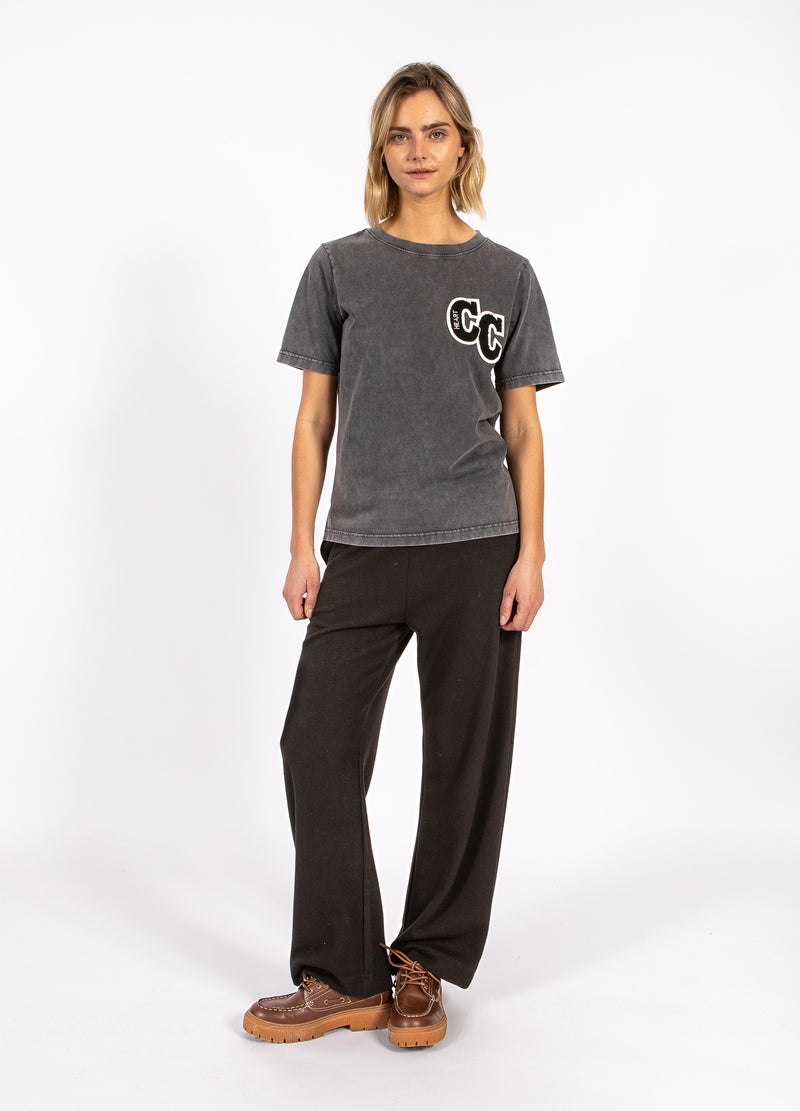 CC Heart CC HEART COLLEGE T-SHIRT T-Shirt Washed grey - 199