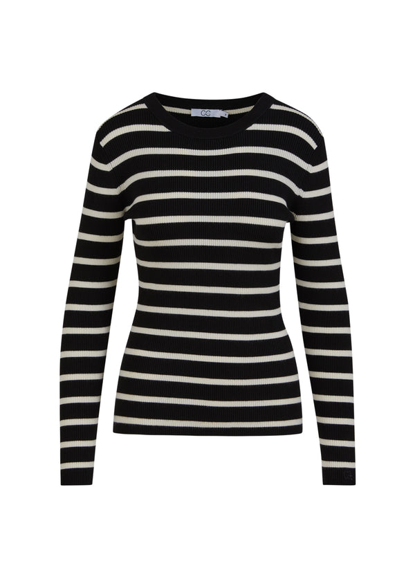 CC Heart CC HEART ELENA STRIK BLUSE Knitwear Off white/navy stipes - 258