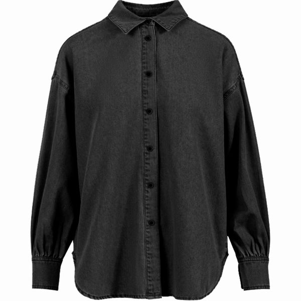 CC Heart CC HEART ELLIS DENIMSKJORTE Shirt/Blouse Black blue denim - 150