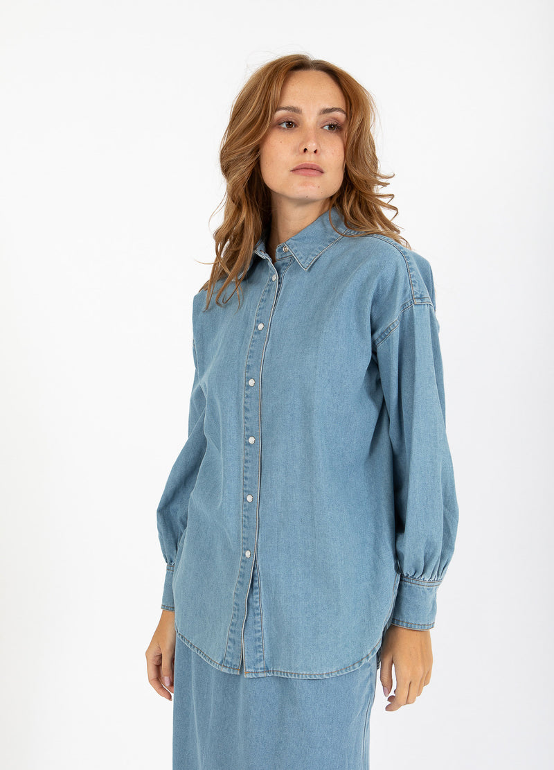 CC Heart CC HEART ELLIS DENIMSKJORTE Shirt/Blouse Blue denim - 510