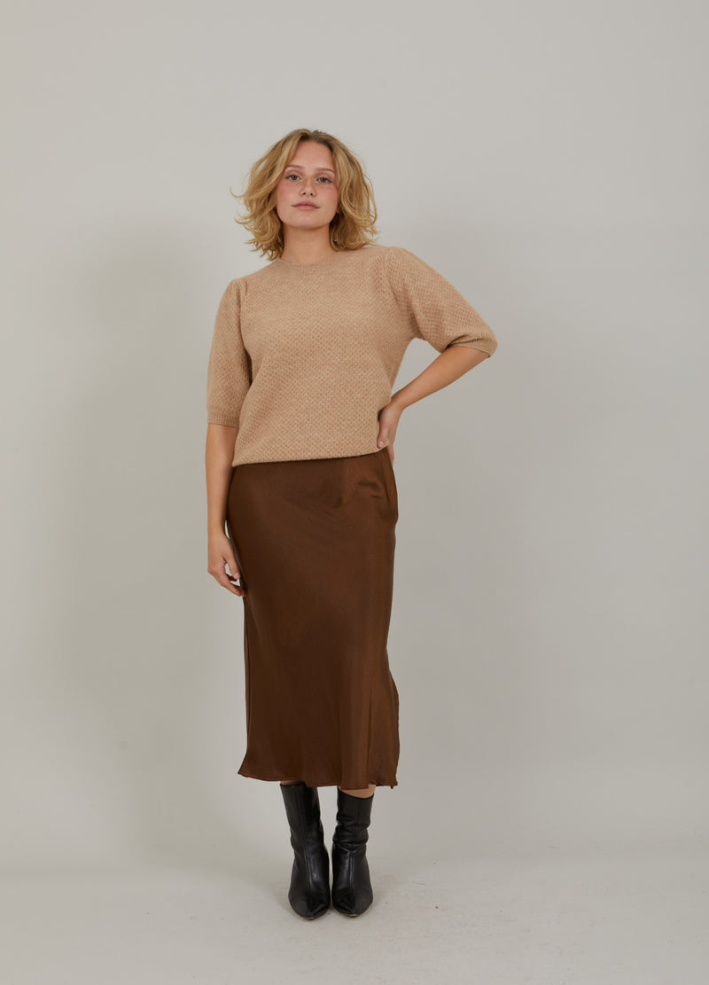 CC Heart CC HEART ELSA ALPACA TOP Knitwear Beige - 315