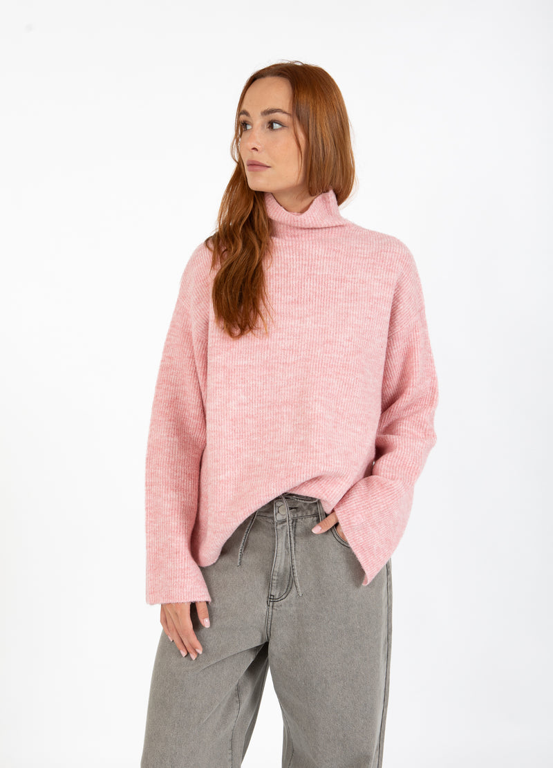 CC Heart CC HEART EMMA TURTLENECK SWEATER Knitwear Winter Rose - 649