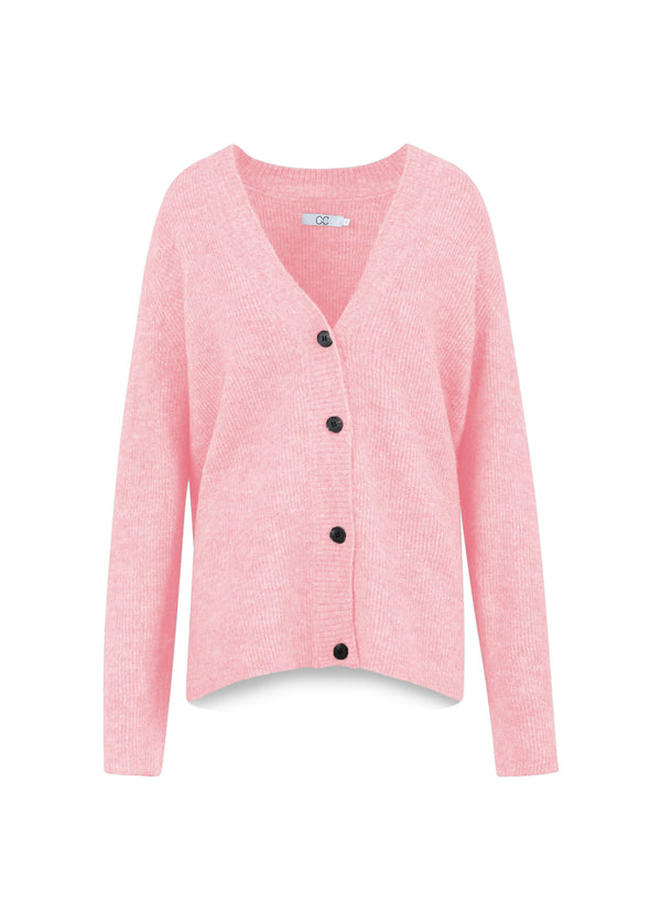 CC Heart CC HEART EMMA V-HALS CARDIGAN Knitwear Winter Rose - 649