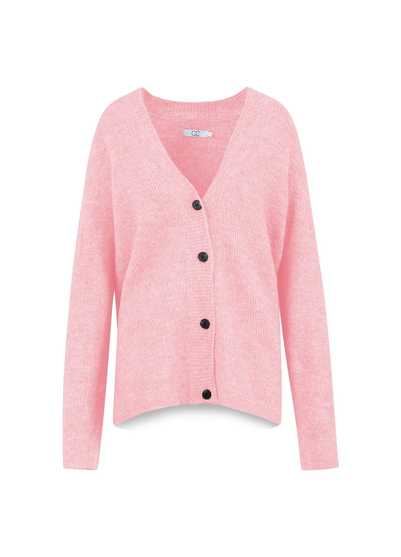 CC Heart CC HEART EMMA V-HALS CARDIGAN Knitwear Winter Rose - 649