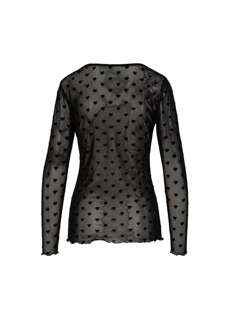 CC Heart CC HEART EVE MESH BLUSE Shirt/Blouse Black simili - 116