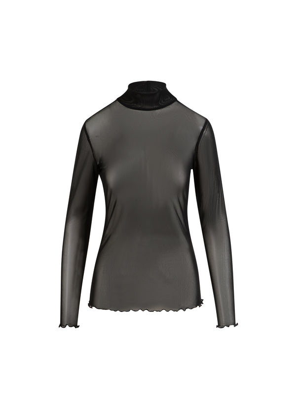 CC Heart CC HEART EVE MESH TURTLENECK Shirt/Blouse Black - 100