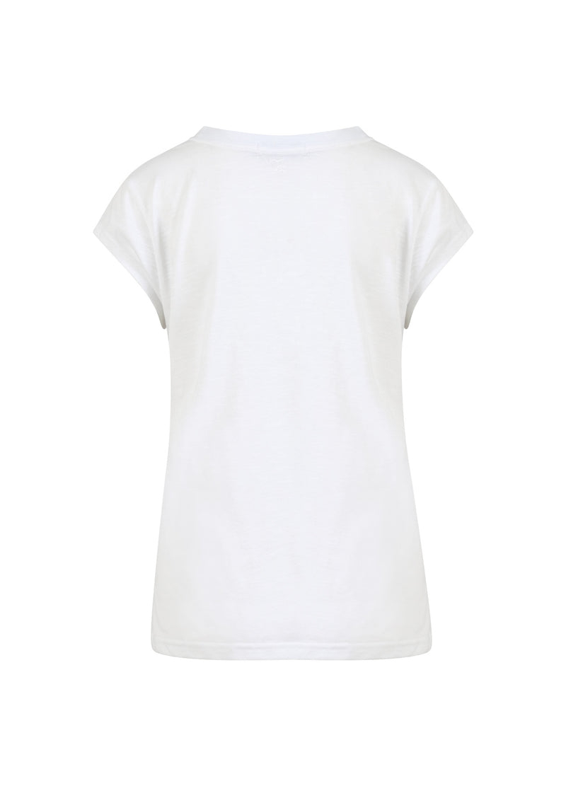 CC Heart CC HEART FACE T-SHIRT - KORTÆRME T-Shirt White - 200