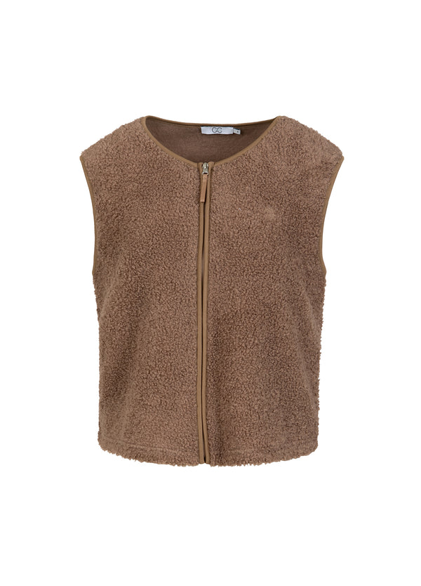 CC Heart CC HEART JAMIE FLEECETRØJE Outerwear Light nougat - 378