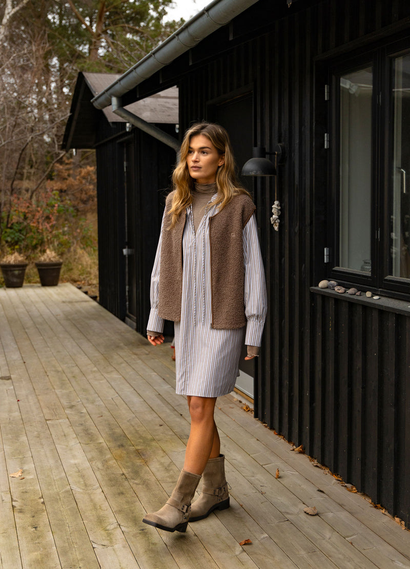 CC Heart CC HEART JAMIE FLEECETRØJE Outerwear Light nougat - 378