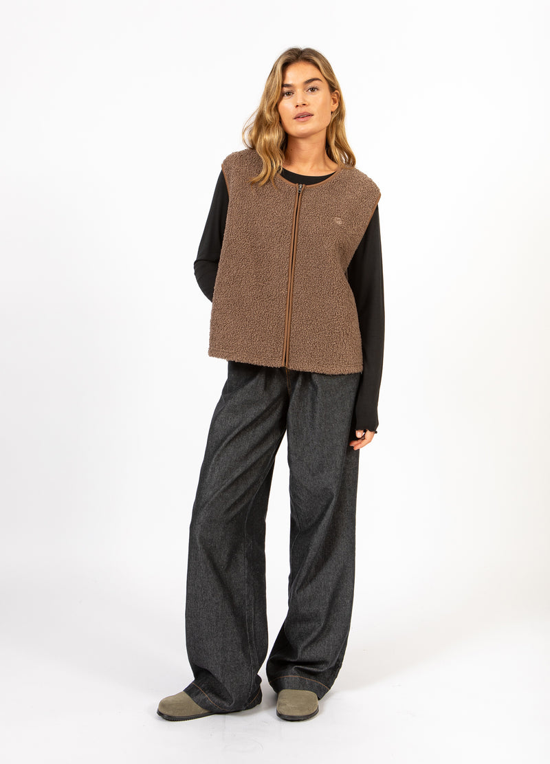 CC Heart CC HEART JAMIE FLEECETRØJE Outerwear Light nougat - 378