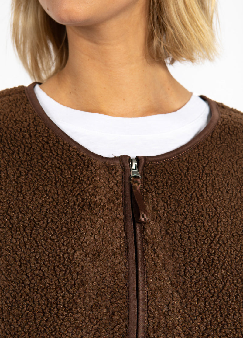 CC Heart CC HEART JAMIE FLEECEVEST Vest Chocolate brown - 349