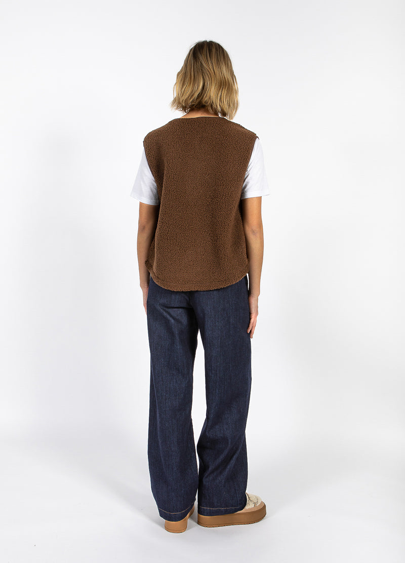 CC Heart CC HEART JAMIE FLEECEVEST Vest Chocolate brown - 349