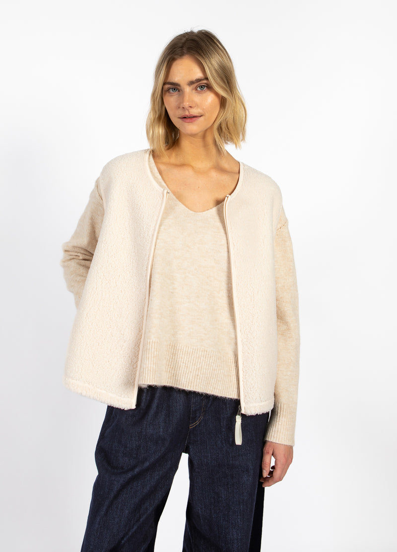 CC Heart CC HEART JAMIE FLEECEVEST Vest Off White - 202