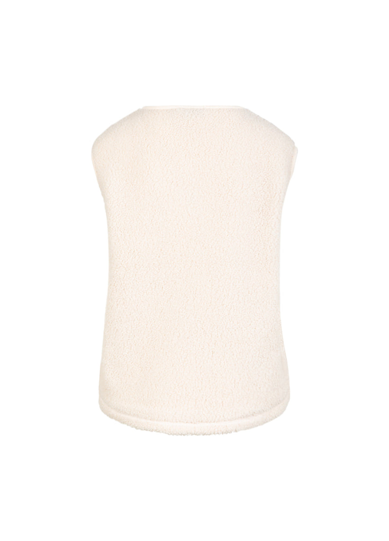 CC Heart CC HEART JAMIE FLEECEVEST Vest Off White - 202