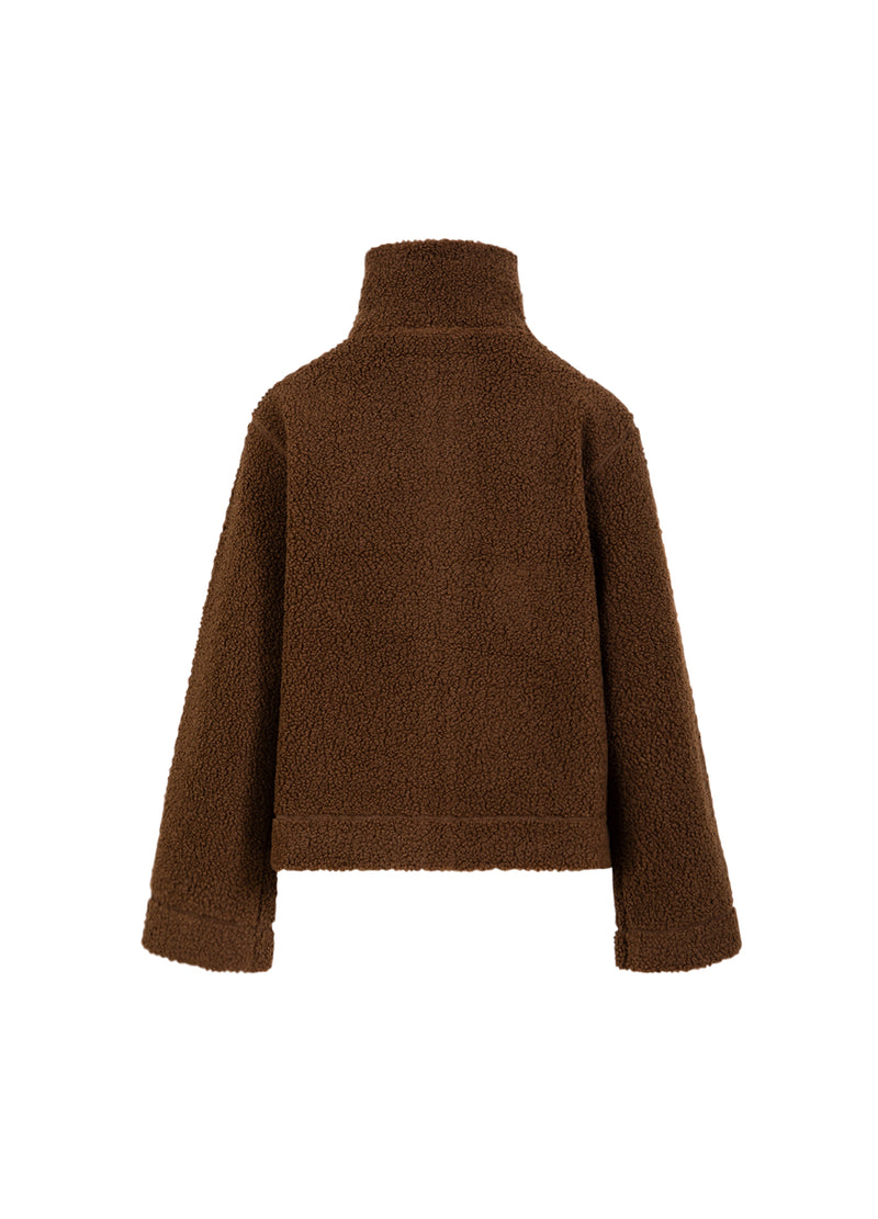 CC Heart CC HEART JAMIE FLEECE LYNLÅS SWEATER Outerwear Chocolate brown - 349