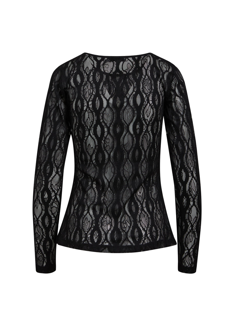 CC Heart CC HEART JOJO LACE TOP Shirt/Blouse Black - 100