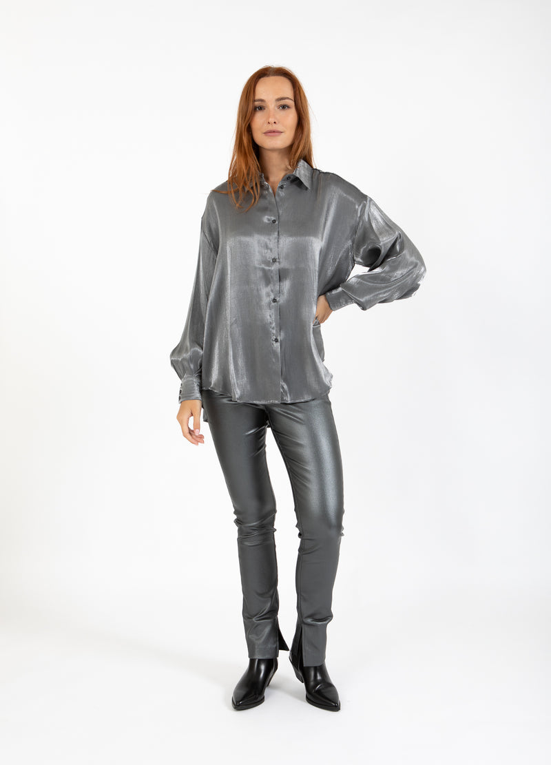 CC Heart CC HEART JOLIE METALIC SHIRT Shirt/Blouse Dark silver - 169