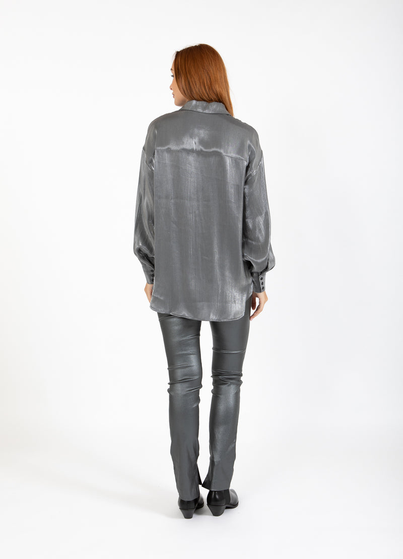 CC Heart CC HEART JOLIE METALIC SHIRT Shirt/Blouse Dark silver - 169