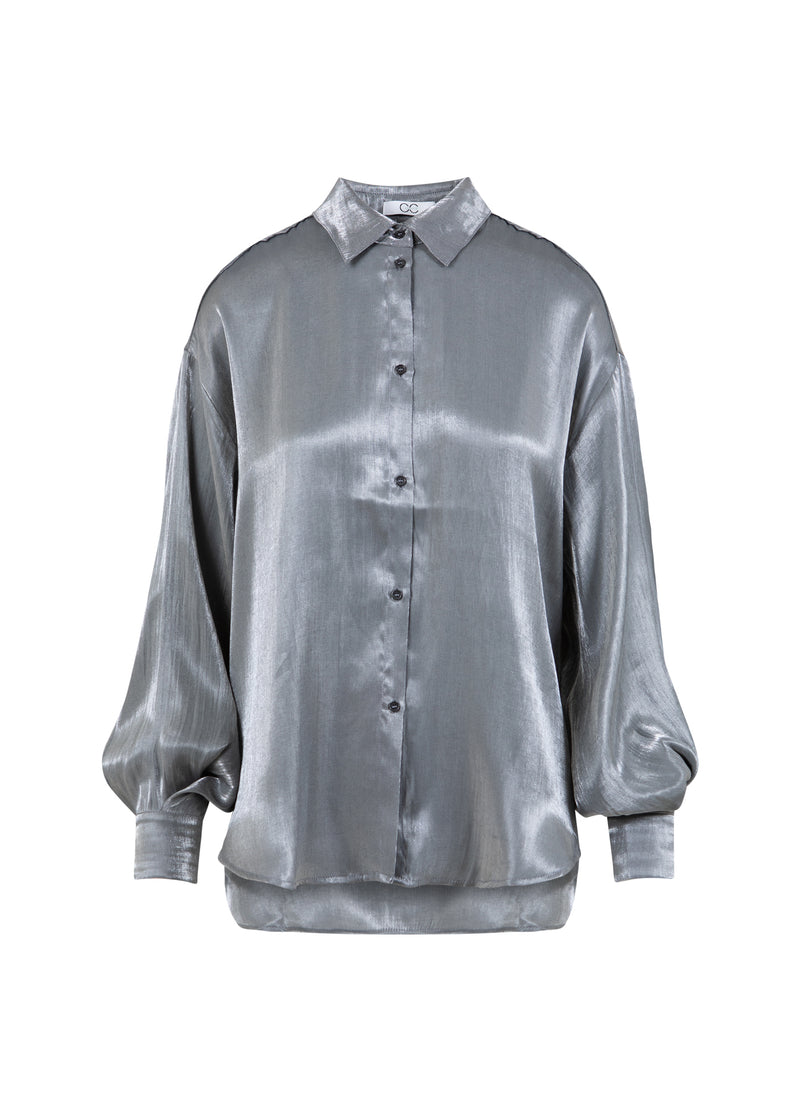 CC Heart CC HEART JOLIE METALIC SHIRT Shirt/Blouse Dark silver - 169